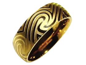 Derek - single ring (stainless steel)