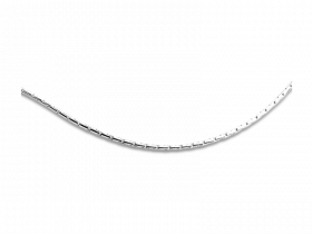 Haferkornkette 45 cm (925er Sterling-Silber)