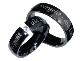 Theresa im Paar (Edelstahl)