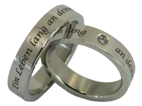 Nicky im Paar (Edelstahl)