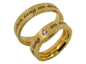 Vanessa im Paar (Edelstahl)