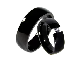 Damon im Paar (Edelstahl)