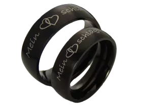 Rosalie im Paar (Edelstahl)