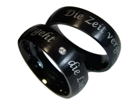 Edgar im Paar (Edelstahl)