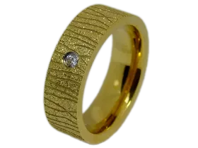 Isabelle - single ring (stainless steel)