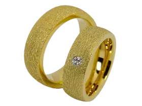 Pascal - a pair of rings (stainless steel)