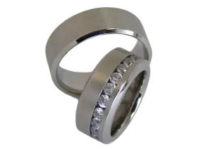 Pauletta im Paar (Edelstahl)