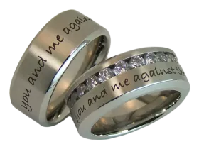 Moritz im Paar (Edelstahl)