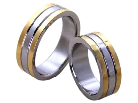 Reese - a pair of rings (stainless steel)