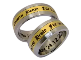 Annette im Paar (Edelstahl)