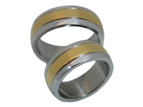 Justin im Paar (Edelstahl)