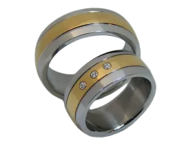 Justin im Paar (Edelstahl)