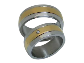 Justin im Paar (Edelstahl)