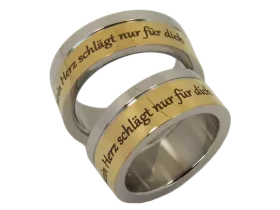 Amadeus im Paar (Edelstahl)