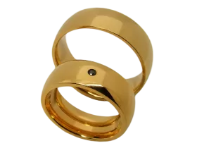 Brooke im Paar (Edelstahl)