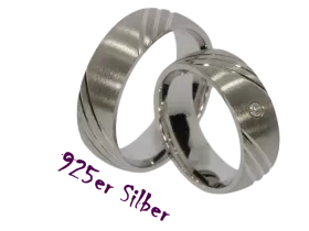 Jasmin im Paar (Silber)