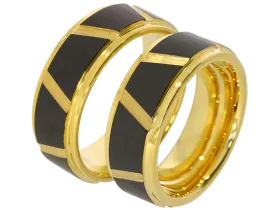 Venus - a pair of rings (tungsten)