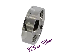 Selma - single ring (silver)