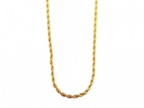 Kordelkette Felest 50 cm vergoldet (Edelstahl)