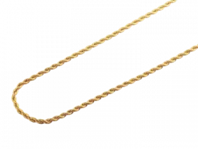 Kordelkette Felest 50 cm vergoldet (Edelstahl)